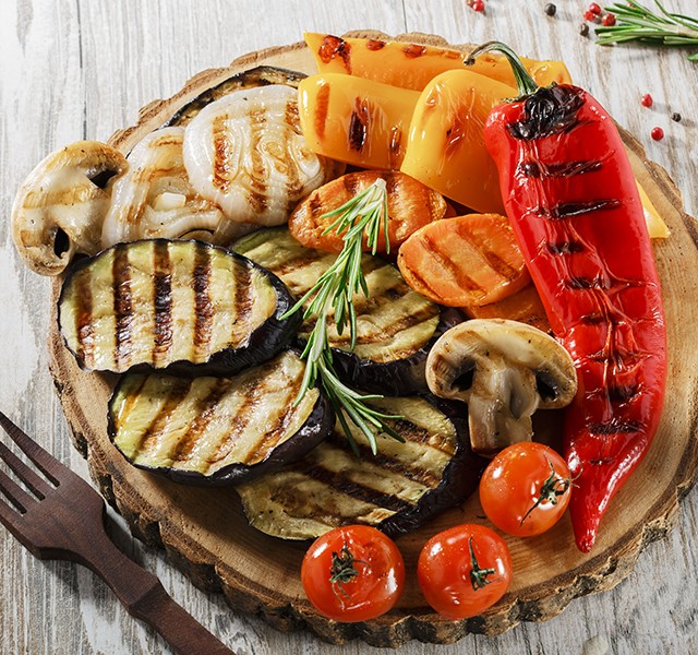 Grilled vegetables